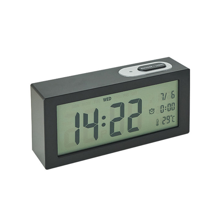 Digital Alarm Clock with Large Contrasting LED Display and Temperature Display Bowlift