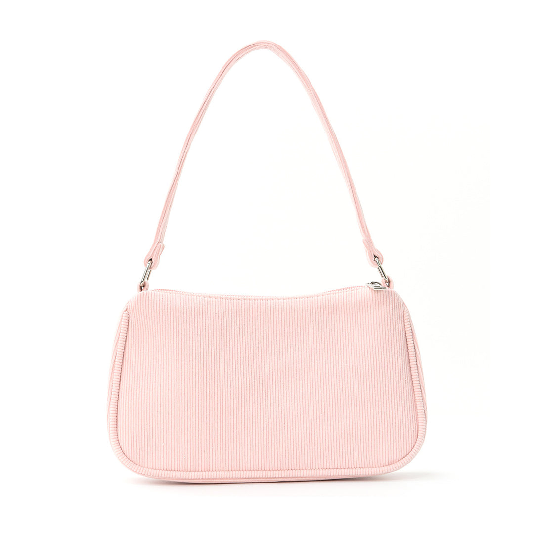 Fashionable shoulder bag with elegant ribbed design Bowlift