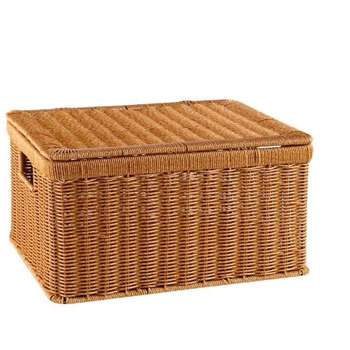 Natural Woven Storage Chest Bowlift