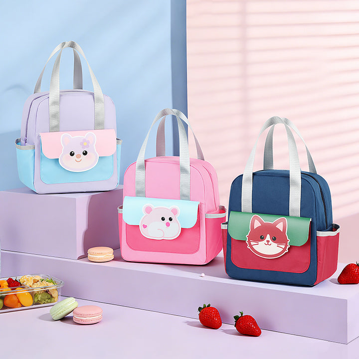 Fun Bear-Themed Insulated Lunch Tote Bowlift