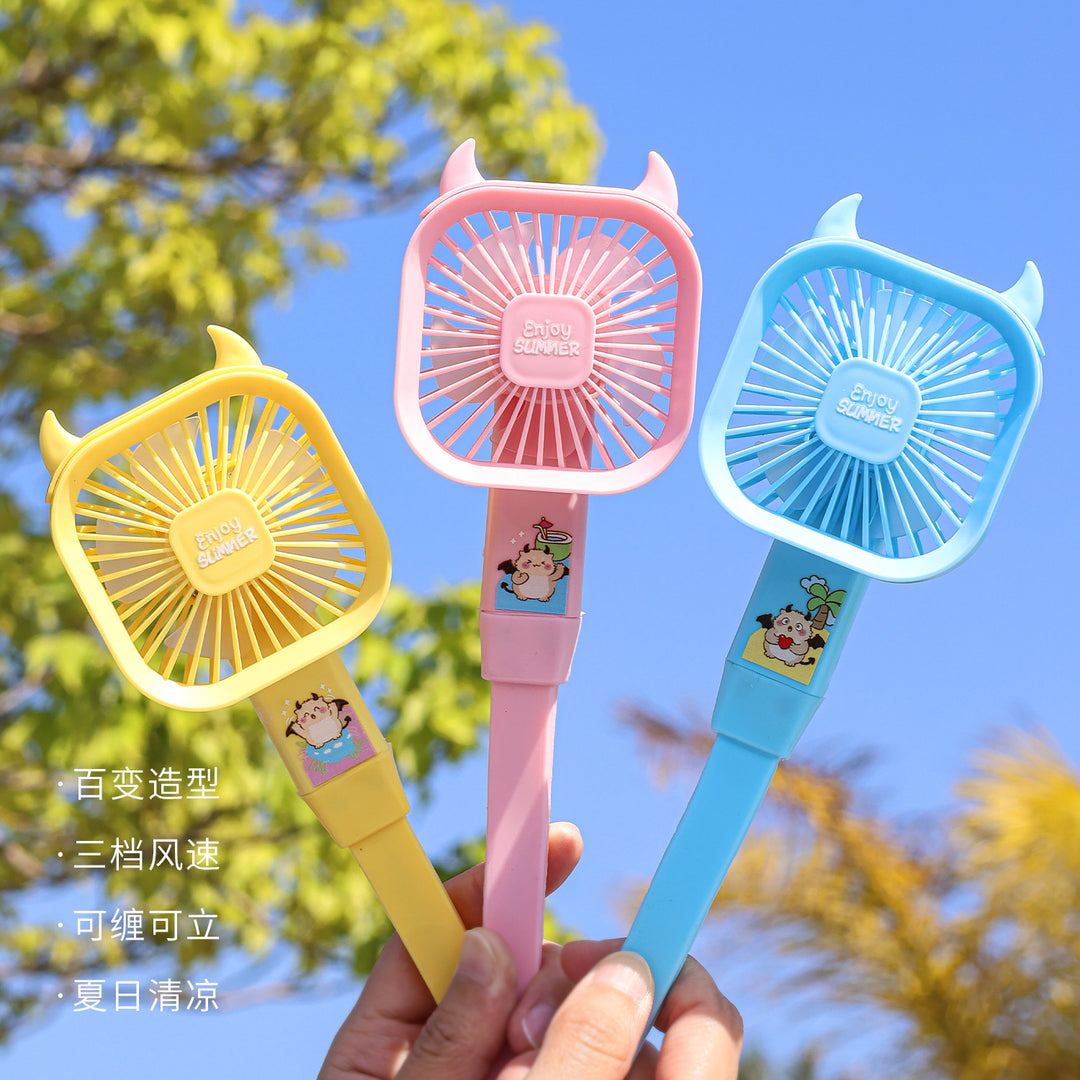 Women's Portable 360-Degree Hand Fan Bowlift