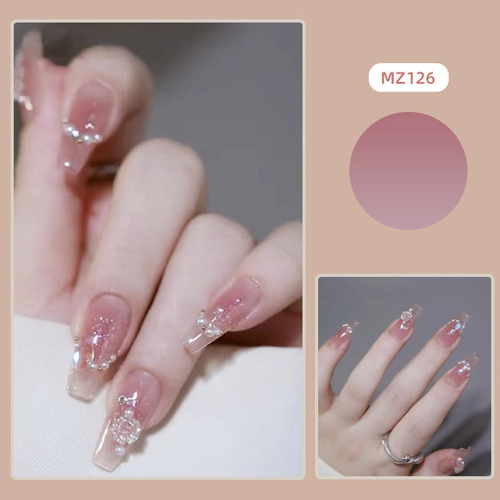 Elegant and Shiny Nail Art Bowlift