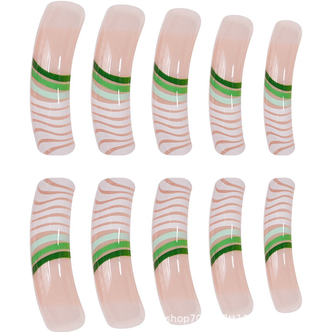 Artistic Stiletto Press-On Nail Extensions Bowlift