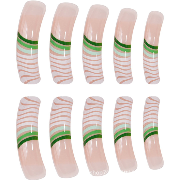 Artistic Stiletto Press-On Nail Extensions Bowlift