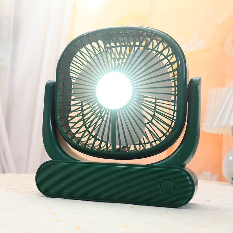 Ladies portable fan with LED lighting and adjustable tilt angle Bowlift