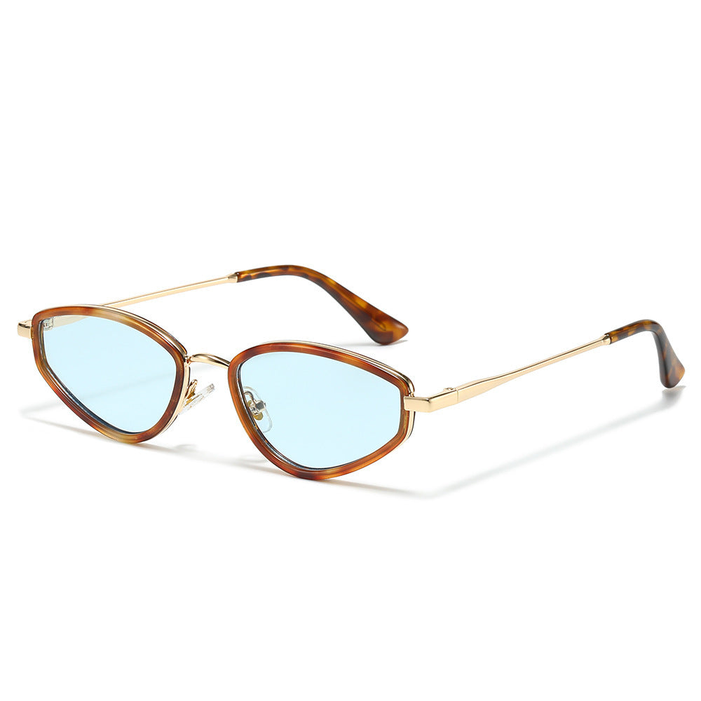 Modern Cat-Eye Sunglasses with Lightweight Frame Bowlift