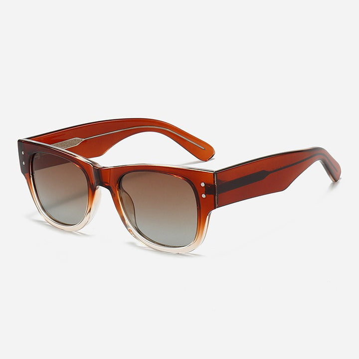 Men's Retro-Inspired Wide Frame Sunglasses Bowlift