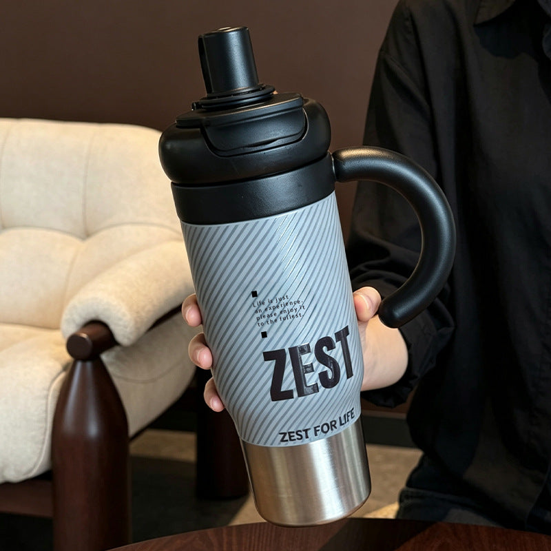 Women's Insulated Mug with Practical Drinking Lid Bowlift