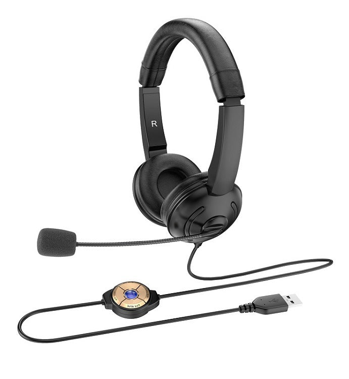 Professional USB Communication Headset Bowlift