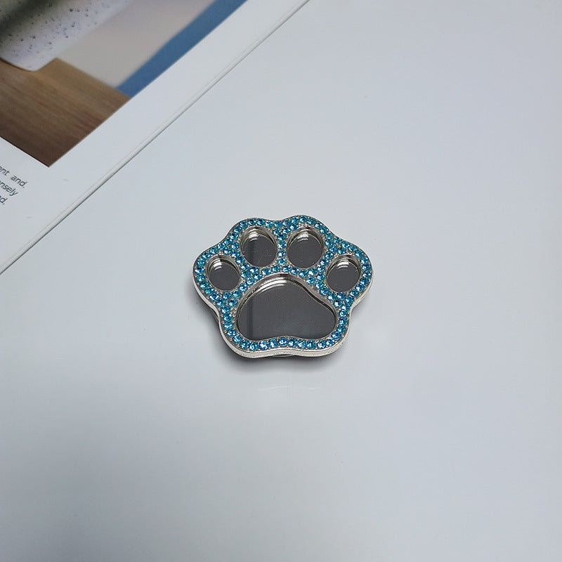 Cute Paw Print Mirror Bowlift
