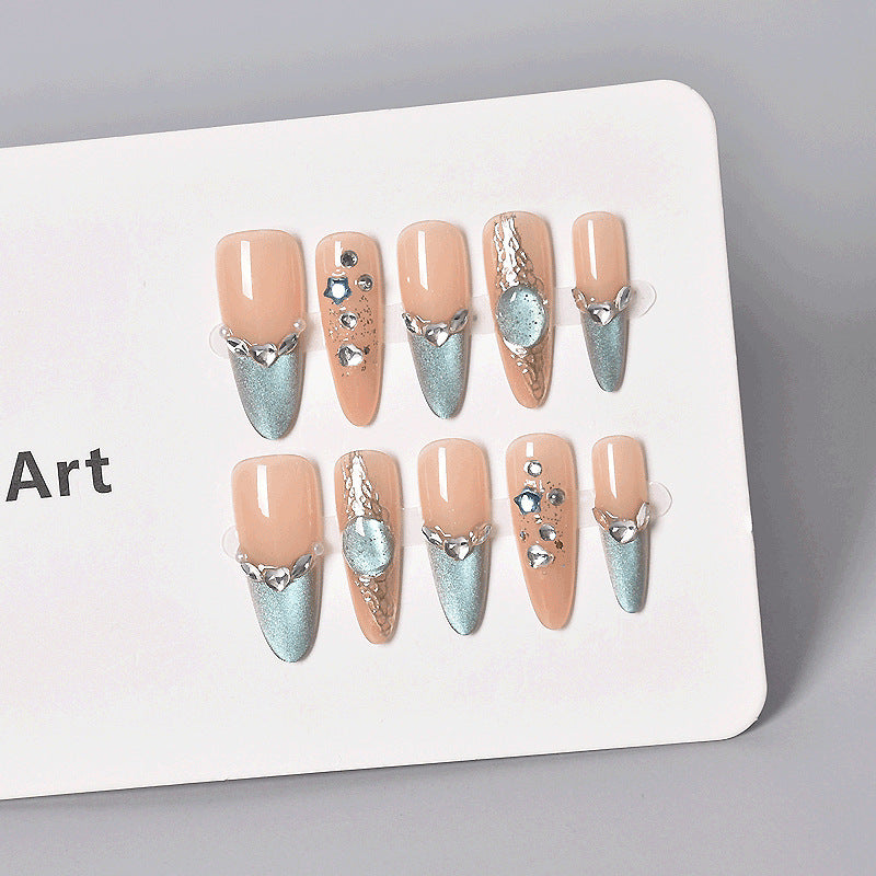 Premium Decorative Press-On Nail Extensions Bowlift