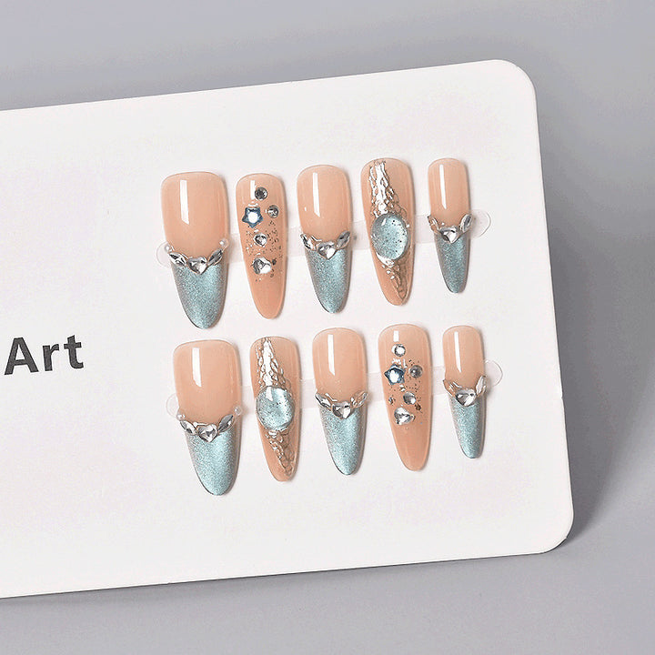 Premium Decorative Press-On Nail Extensions Bowlift