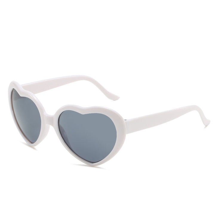 Ladies Heart-shaped Sunglasses Bowlift