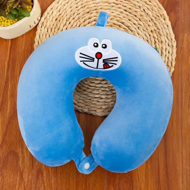 Unisex Neck Support Pillow with Cute Animal Design Bowlift
