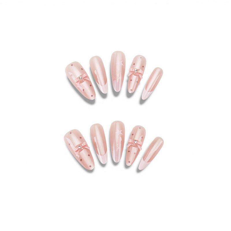Modern Elegant Press-On Nail Set Bowlift