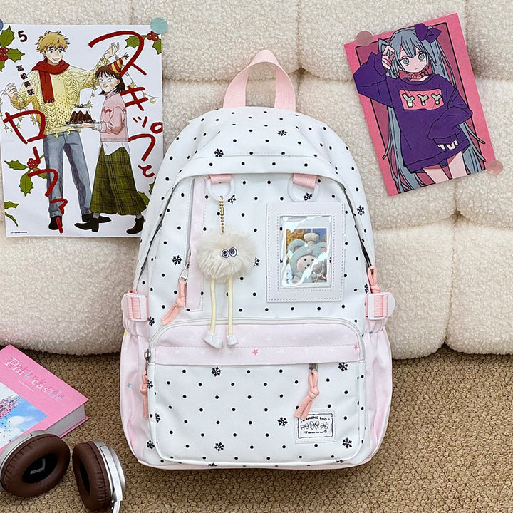 Cute Illustrated Character Backpack