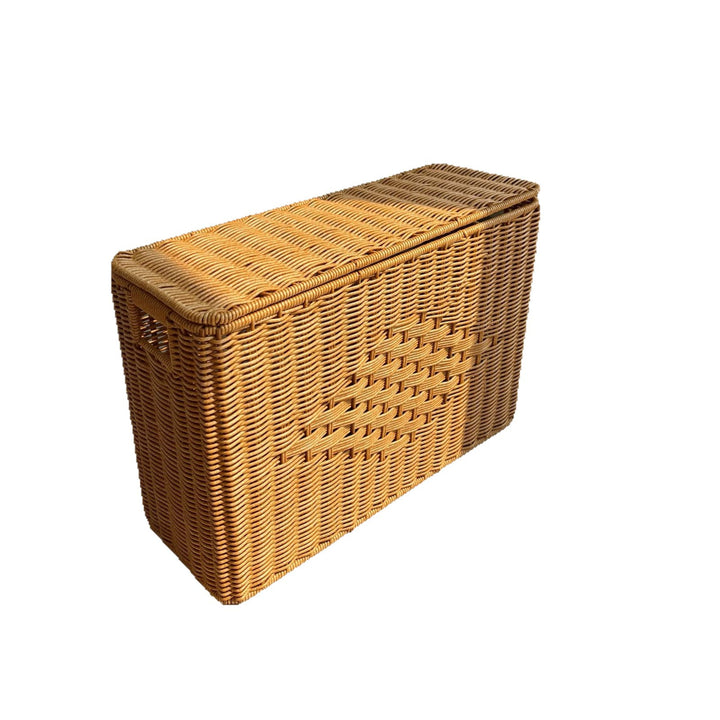 Rectangular Woven Storage Chest Bowlift