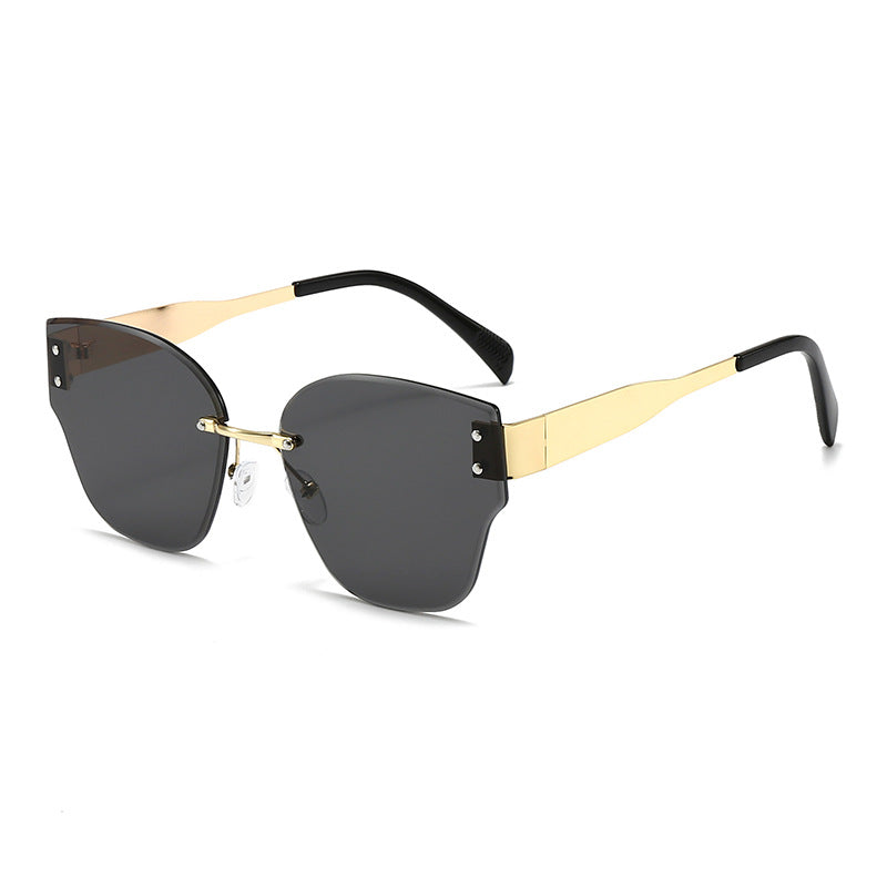 Geometric Oversized Sunglasses