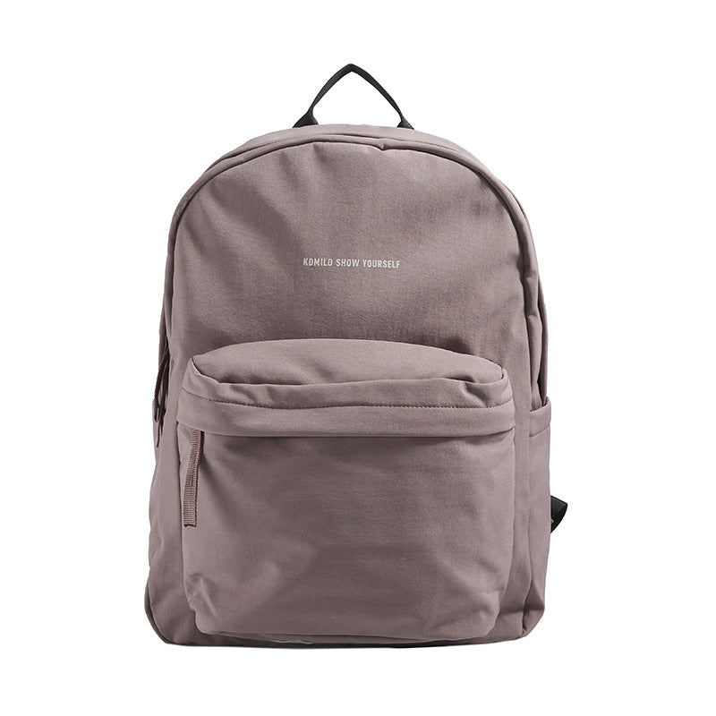 Casual Minimalist School Backpack Bowlift