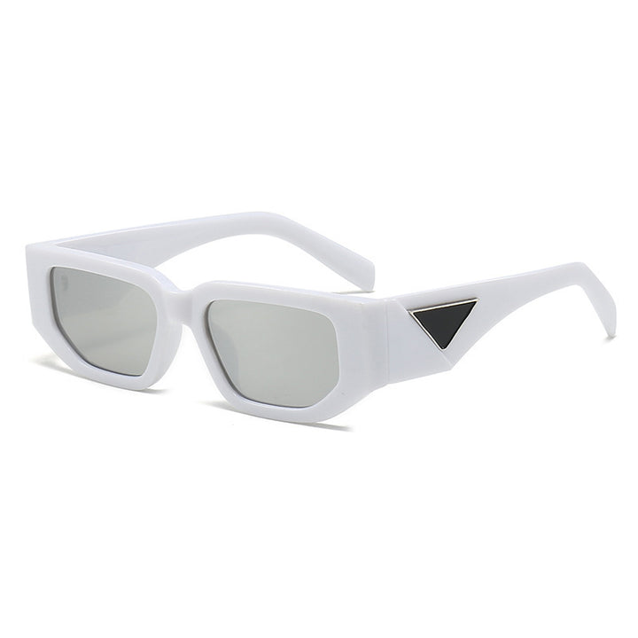 Women's Fashion Rectangle Sunglasses with Elegant Accents Bowlift