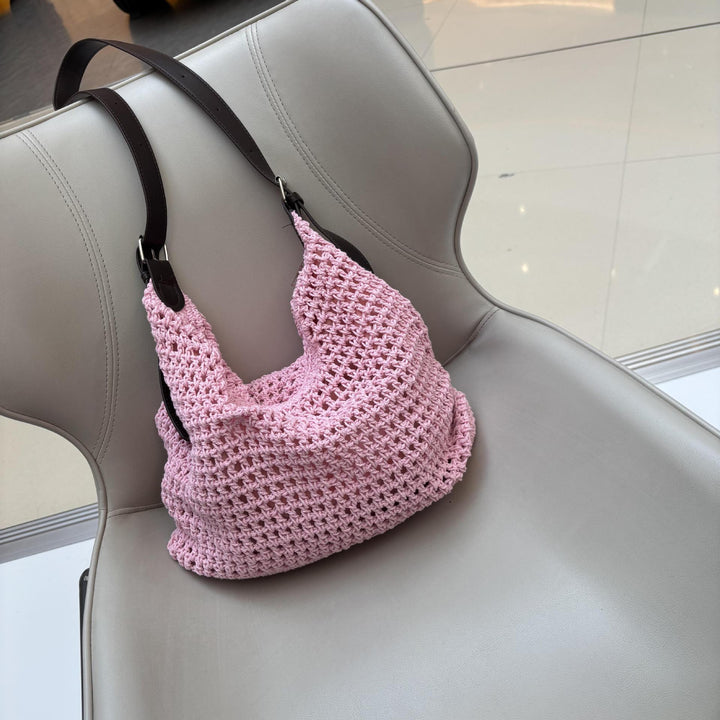 Trendy Macrame Basket Bag Bowlift