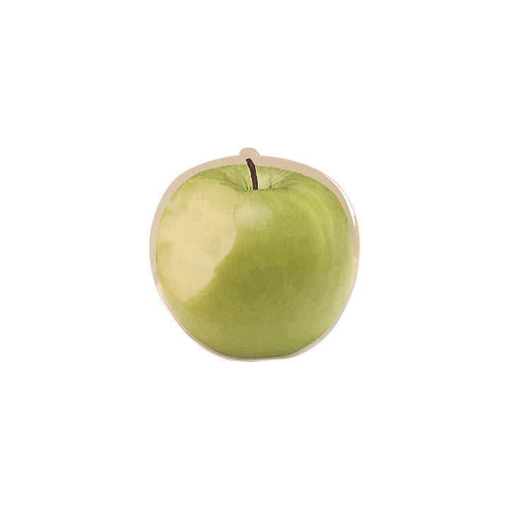 Apple motif refrigerator magnet Bowlift
