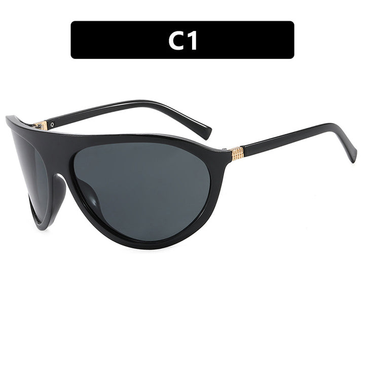 Women's Cat-Eye Sunglasses with Unique Design and Protective UV Filter Bowlift