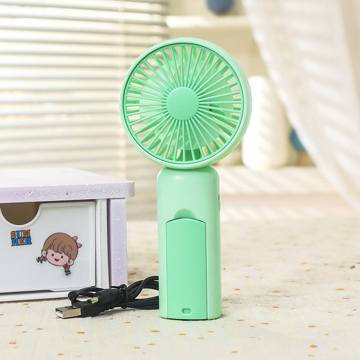 Women portable mini hand fan with USB charging function and ergonomic design Bowlift
