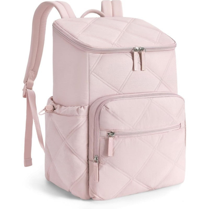 Backpack in Modern Diamond Design Bowlift