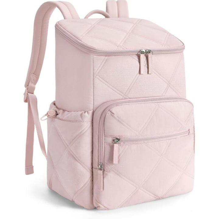 Backpack in Modern Diamond Design Bowlift
