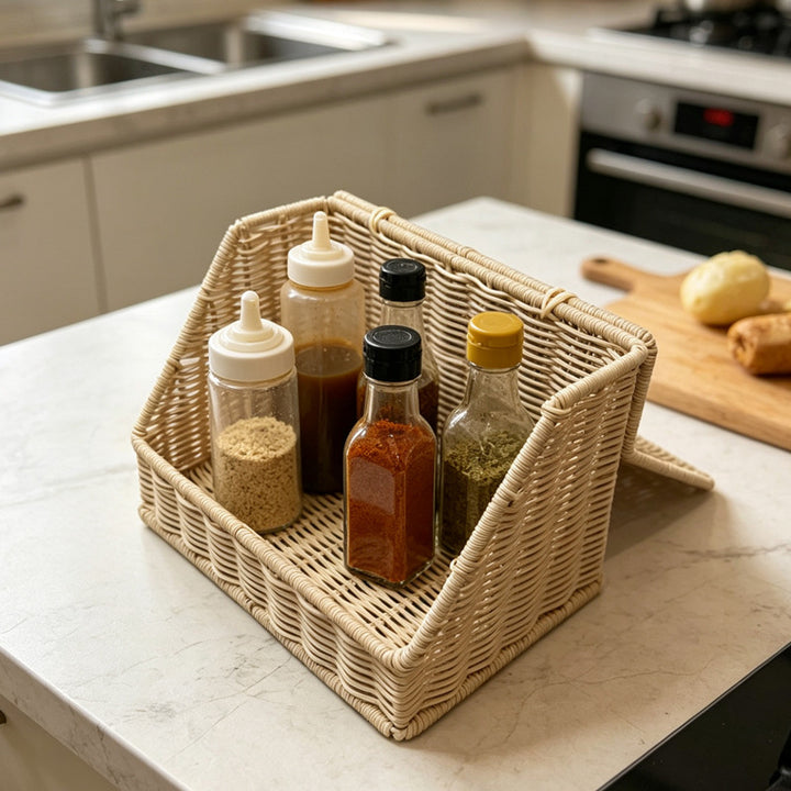 Handcrafted Decorative Woven Storage Chest Bowlift