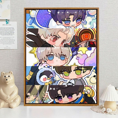 Cartoon-Themed Decorative Wall Art Bowlift