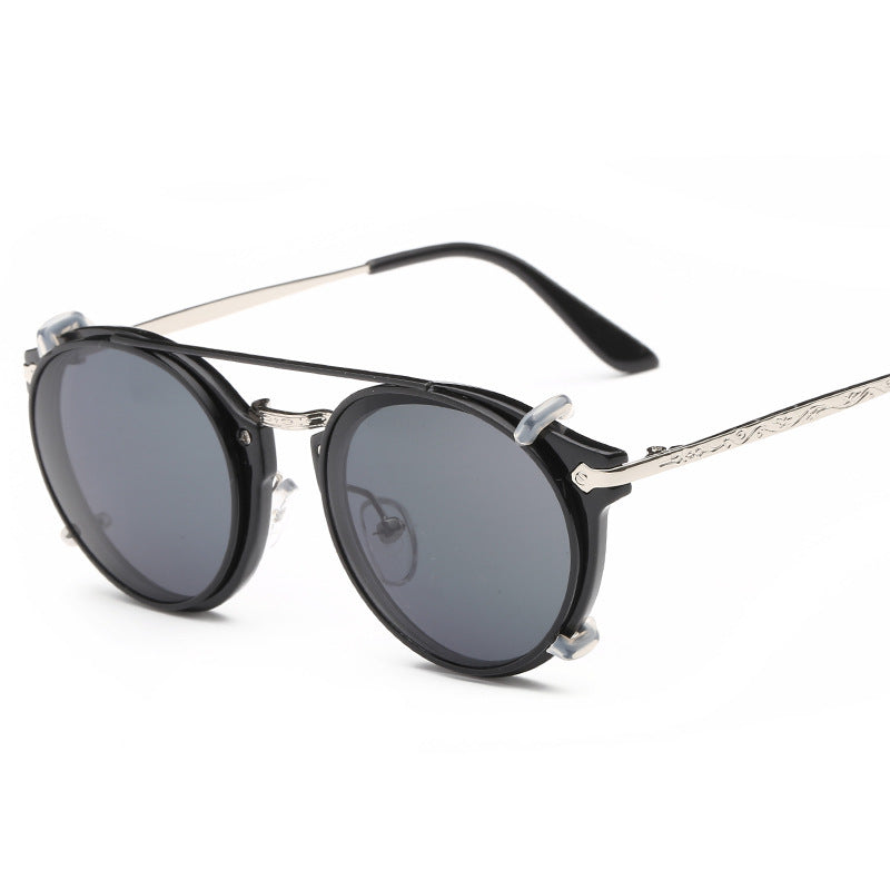 Ladies' design-oriented sunglasses with high-quality metal frame Bowlift
