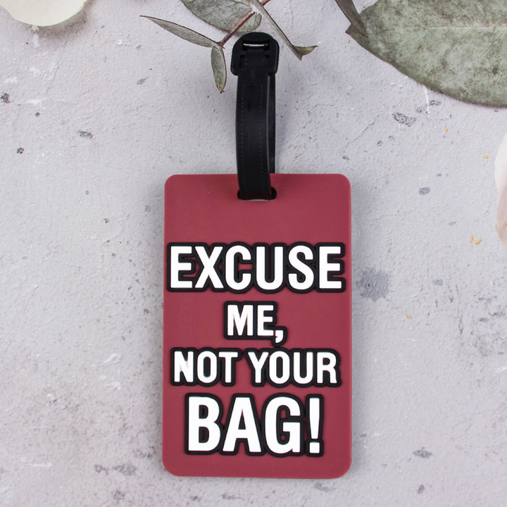 Humorous Travel Luggage Identifier Bowlift