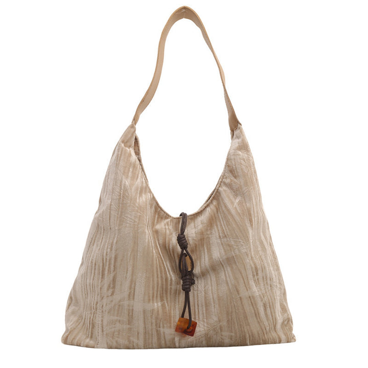 Versatile Velvet Shoulder Bag Bowlift