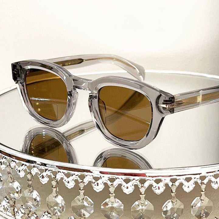 Women's sunglasses with modern, multifaceted design and polarized lenses Bowlift