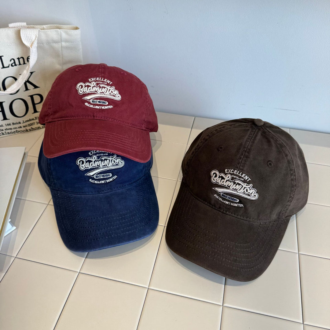Men's Embroidered Sporty Cap Bowlift