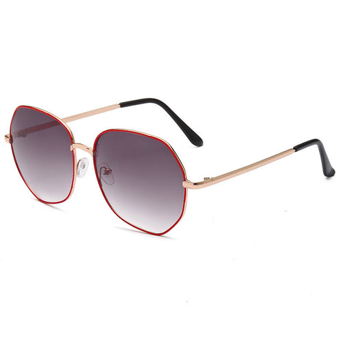 Ladies fashionable sunglasses with octagonal shape and polarized lenses Bowlift