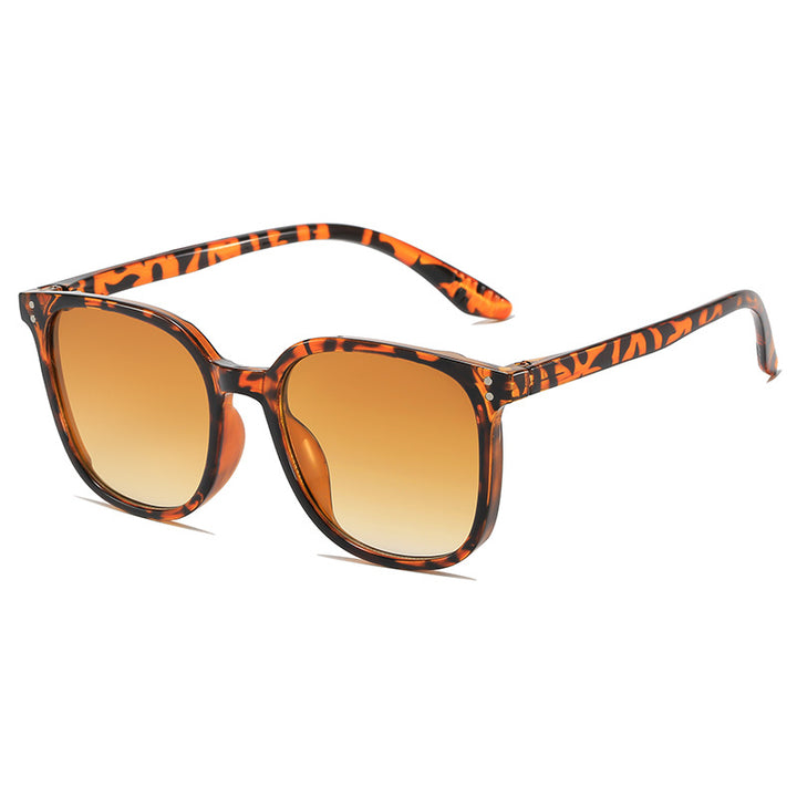 Vintage-Inspired Transparent Frame Sunglasses Bowlift