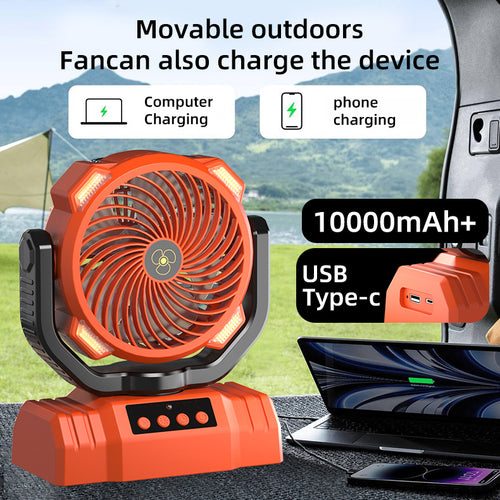 Unisex Portable Rechargeable Fan Bowlift