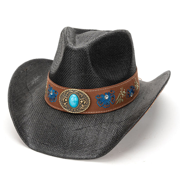 Straw Short Brim Cowboy Hat – Western Style | Bowlift