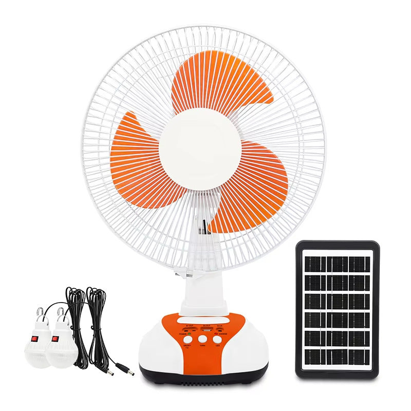 Unisex Solar-powered Table Fan Bowlift