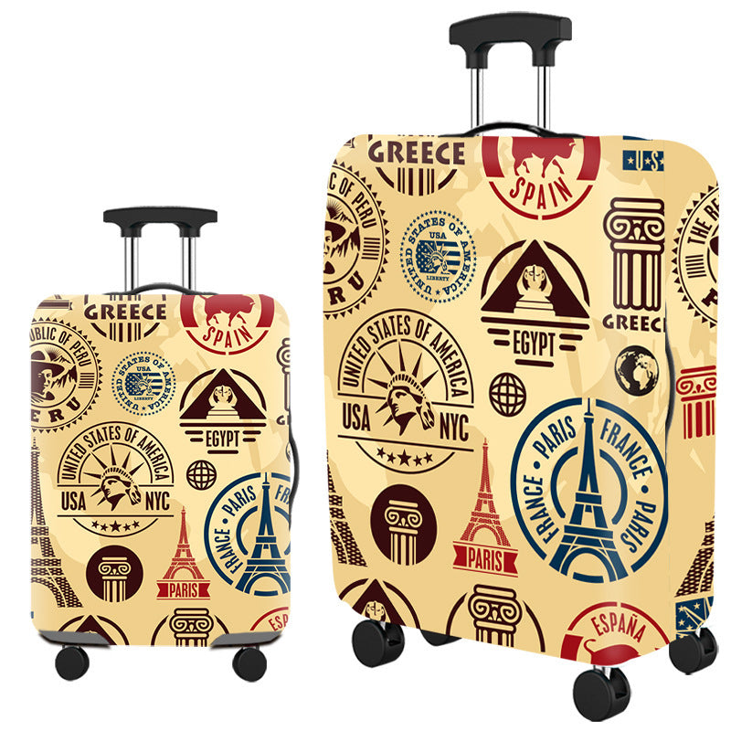 Artistic Travel Hard Shell Suitcase Bowlift