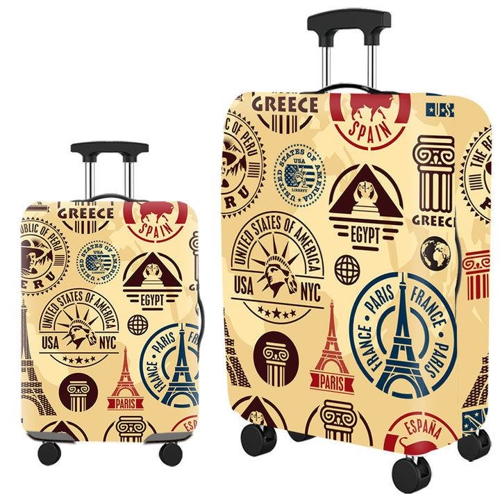Artistic Travel Hard Shell Suitcase Bowlift