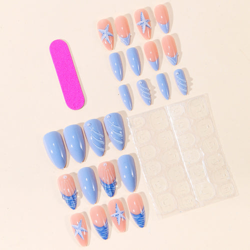 Ocean-Inspired 3D Nail Art Design Bowlift