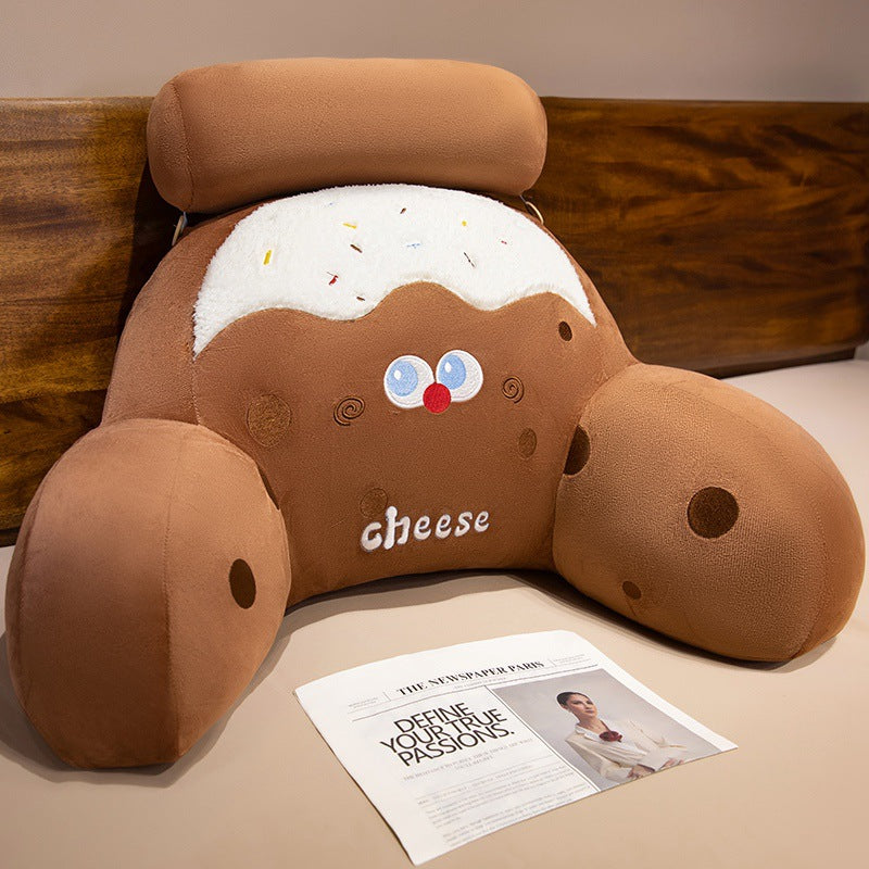 Plush pillow with cheese design Bowlift
