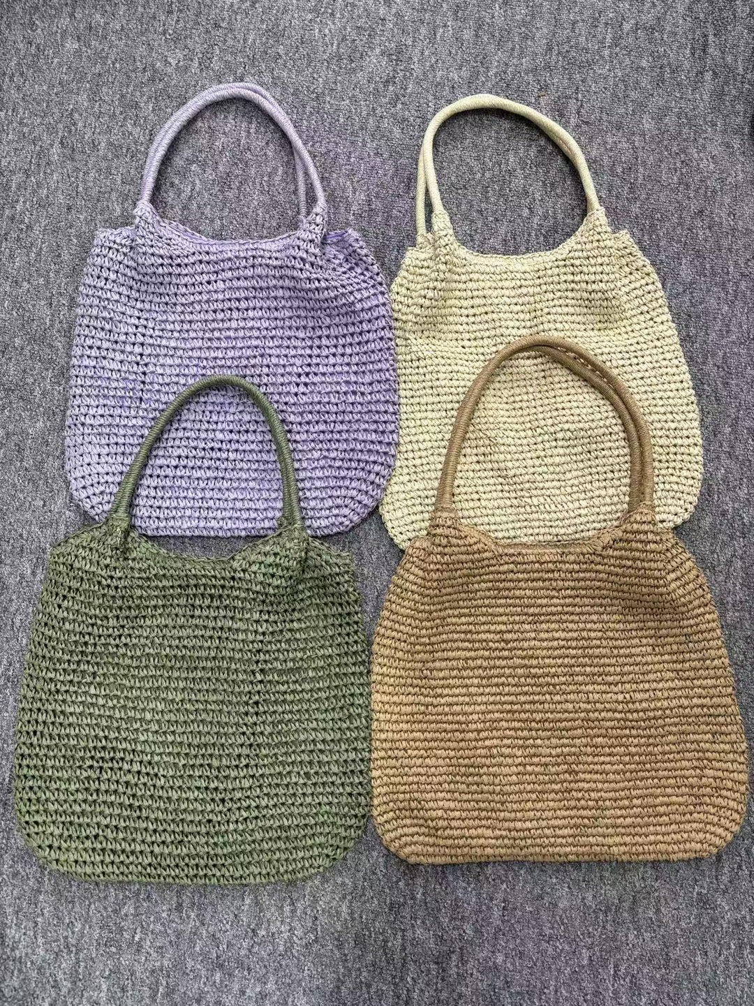 Handbag Made of Handcrafted Natural Material with Robust Design Bowlift