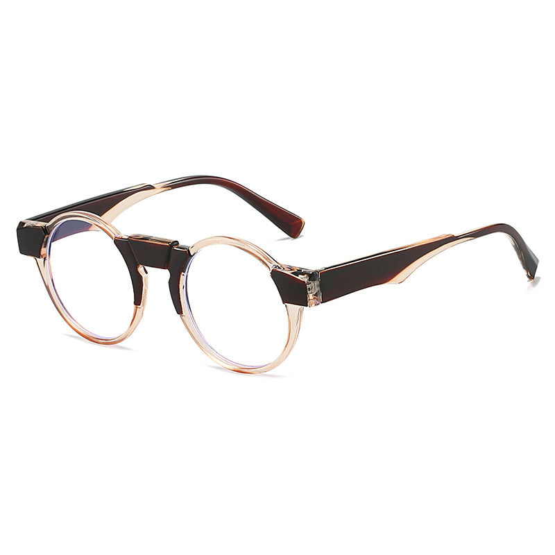Women's fashionable reading glasses with innovative round frame design Bowlift