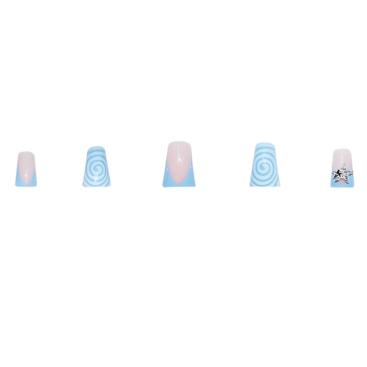 Artistic Press-On Nail Enhancements Bowlift