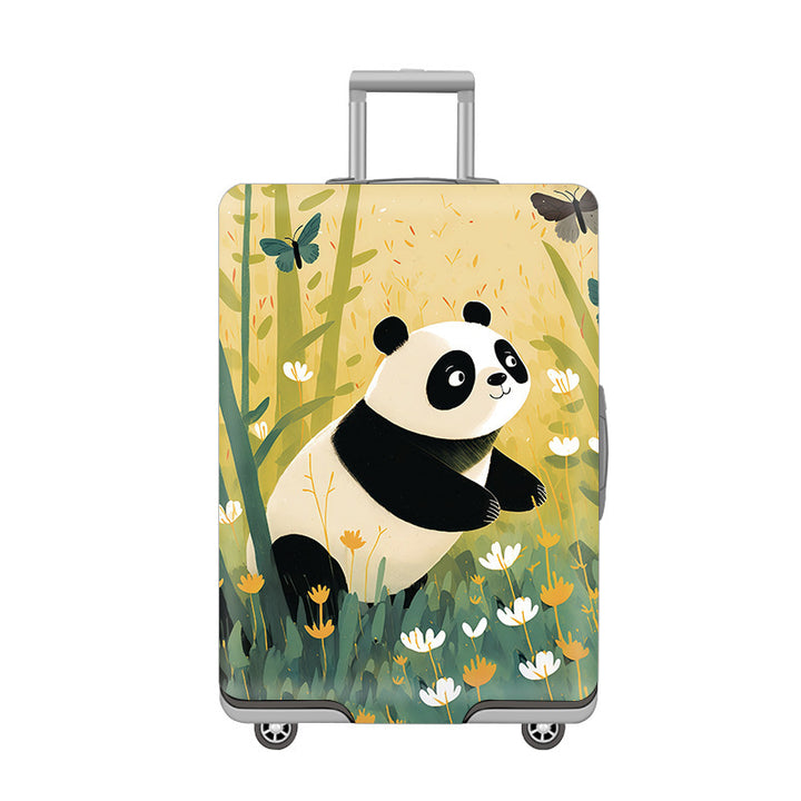 Women’s Hard Shell Suitcase with Cheerful Cat Design Bowlift